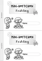 Vorschau - Unterrichtsreihen - Frühling Mini-Heft Klasse 2 | Deutsch & Mathe Grundschule - Seite 1