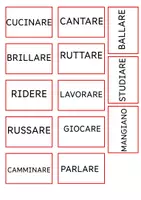 anteprima - Flashcard - Copia di Flashcards frase nome articolo verbo - Pagina 1