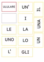 anteprima - Flashcard - Copia di Flashcards frase nome articolo verbo - Pagina 2