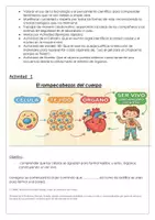 Vista previa - Unidades / Secuencias / Situaciones de Aprendizaje - La célula y los niveles de organización- 6 to grado - página 3