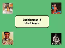 Vorschau - Stundenentwürfe - Buddhismus und Hinduismus - Gruppenarbeit und Vertiefungsaufgaben - Deckblatt