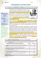 Vorschau - Arbeitsblätter - Aristoteles und das Glück - Seite 2