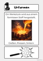 Vorschau - Unterrichtsreihen - Materialpaket Metall - Grundlagen - Fertigungsverfahren - Metallbearbeitung - Seite 3