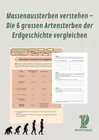 Vorschau - Stundenentwürfe - Massenaussterben verstehen - Die 6 grossen Artensterben der Erdgeschichte vergleichen - Deckblatt