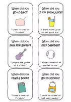 Vorschau - Spiele - Stop and swap: Simple past and telling the time - Seite 2
