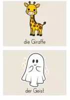 Vorschau - Anderer Materialtyp - Buchstabengeschichte mit "G" - Die geniale Giraffe Gitta - Seite 3