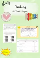 Vorschau - Stundenentwürfe - Werbung: 8.Stunde - Jingles - Deckblatt