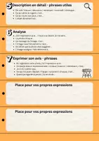 Vorschau - Arbeitsblätter - Sprechfächer Bildbeschreibung - paroles en l'air - Seite 2