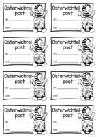 Vorschau - Anderer Materialtyp - Osterwichtelpost - Briefvorlage - kreative Osteraktion - Seite 3