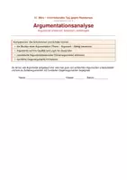 Vorschau - Unterrichtsreihen - Deutsch in Action - Argumentationsanalyse Argumente erkennen, bewerten und sachlich widerlegen - 5./6./7./8. Klasse / Schulstufe - Seite 1