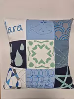 Vorschau - Arbeitsblätter - Patchwork-Kissen, ein Projekt mit Video-Tutorials - Seite 1