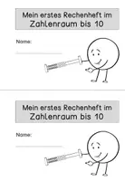 Vorschau - Arbeitsblätter - Zahlenraum 10 Klasse 1 | Erstes Rechnen | Mathematik | Miniheft - Seite 1