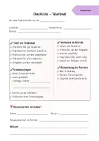 Vorschau - Arbeitsblätter - Praktikumsbetreuung leicht gemacht – Telefoncheckliste & Besuchsprotokoll für Schülerpraktika | Berufsorientierung - Seite 1