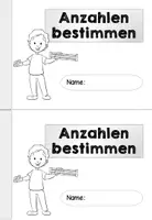 Vorschau - Arbeitsblätter - Miniheft: Anzahlen bestimmen (1.Klasse - ZR 10) - Seite 1