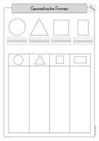 Vorschau - Arbeitsblätter - Geometrische Formen Arbeitsblätter - Seite 2