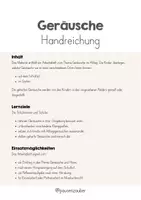 Vorschau - Arbeitsblätter - Geräusche - Arbeitsblatt - Seite 2