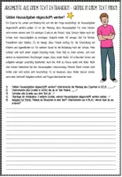 Vorschau - Arbeitsblätter - DEUTSCH - Gründe in einem Text finden/ Argumente aus einem Text extrahieren - Seite 2