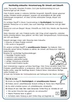 Vorschau - Unterrichtsreihen - Nachhaltig einkaufen / umweltbewusster Konsum - Seite 1