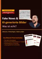Vorschau - Stundenentwürfe - Fake News & KI generierte Bilder (Digitale Welt) - Deckblatt