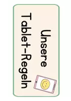 Vorschau - Anderer Materialtyp - Tablet Regeln - Deckblatt