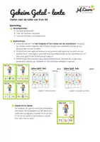 Voorbeeld - Lente - Geheim Getal - Cijferspel - Tafel van 9 en 10 - Pagina 3