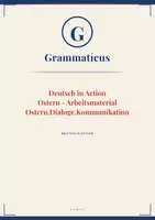 Vorschau - Unterrichtsreihen - Deutsch in Action - Dialoge und Kommunikation Gespräche analysieren, verstehen & selbst schreiben - 5./6./7./8. Klasse / Schulstufe - Deckblatt