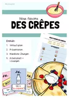 Vorschau - Stundenentwürfe - Komplette Stunde: Nous faisons des crêpes - Deckblatt