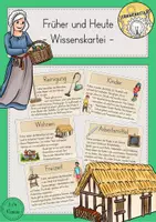Vorschau - Stundenentwürfe - Wissenskartei Sachunterricht wachsendes Materialpaket - Seite 1