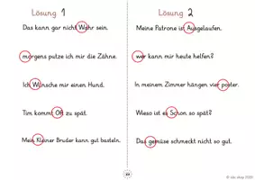 Vorschau - Arbeitsblätter - Finde den Fehler! Groß- und Kleinschreibung (10 ABs, Systematischer Rechtschreibunterricht) - Seite 3