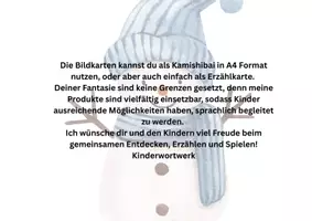Vorschau - Bildkarten - Erzählkarten Kamishibai Winter für Sprachförderung - Seite 1