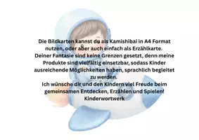 Vorschau - Fördermaterial/Inklusion - Erzählkarten Kamishibai Traumgalaxy für Sprachförderung - Seite 1