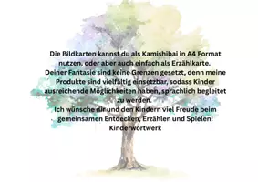Vorschau - Fördermaterial/Inklusion - Erzählkarten Kamishibai die Jahresuhr für Sprachförderung - Seite 1
