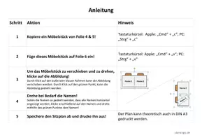Vorschau - Mal- und Bastelvorlagen - Sitzplaner 2.0 - Erstelle schnell & einfach einen Sitzplan für deine Klasse - Seite 3