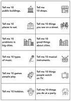 Vorschau - Spiele - Tell Me 10 Things: Engaging Speaking Cards/ Game for ESL - Seite 2