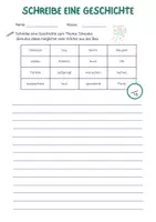 Vorschau - Arbeitsblätter - Kreatives Schreiben mit Wörterbox - Silvester/ Neujahr - Seite 3