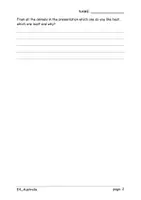Vorschau - Arbeitsblätter - Australia Interactive Presentation + Worksheet - Seite 3