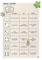 Vorschau - Spiele - ALLE Arbeitsblätter Würfelsätze I würfeln und schreiben I - Seite 2