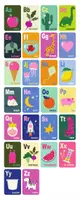 Προεπισκόπηση - Flashcards - English Alphabet Poster & Flashcards – 26 Letters with Images + Video - Εξώφυλλο