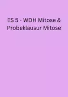 Vorschau - Stundenentwürfe - ES 5 - Zellzyklus - EF - Genetik - Seite 1