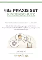 Vorschau - Merkblätter - §8a Praxis-Set Kinderschutz Leitfaden - Deckblatt
