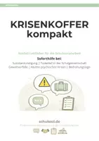 Vorschau - Merkblätter - Krisenkoffer Kompakt: Notfall-Leitfäden + Vorlagen - Deckblatt