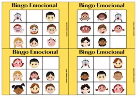 Vista previa - Juegos / Gamificación - Bingo Emocional - Juego para trabajar las emociones - página 2