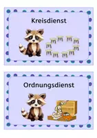 Vorschau - Poster - Klassendienste Waschbär Dienste Waschbärklasse - Seite 3