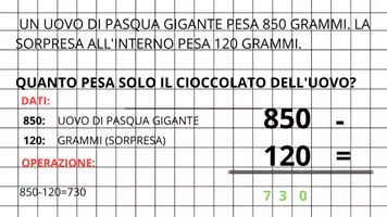 anteprima - Materiale di supporto/inclusione - PROBLEMI: CLASSE 3 (MOLTIPLICAZIONE E SOTTRAZIONE) - Pagina 3