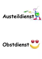 Vorschau - Poster - Klassendienste für das Klassenzimmer (Visualisierung) C - Seite 1