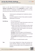 Vorschau - Spiele - alphaben Ich-Du-Wir-Würfel Anleitung + Bastelvorlage - Seite 1
