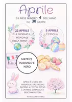 anteprima - Clipart / Immagini originali - APRILE MESE SPASSOCARTAFORBICE - Pagina di copertina