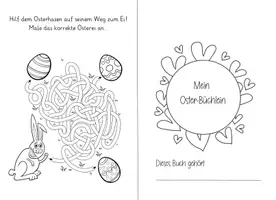 Vorschau - Arbeitsblätter - Ostern Arbeitsheft für die Grundschule (1. & 2. Klasse) – 10 kreative Aufgaben & Arbeitsblätter - Seite 1