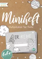 Vorschau - Unterrichtsreihen - Miniheft Multiplikation 4er Reihe - Deckblatt
