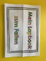 Vorschau - Mal- und Bastelvorlagen - Materialpaket Lapbook Präsentation und Kopiervorlage - Deckblatt